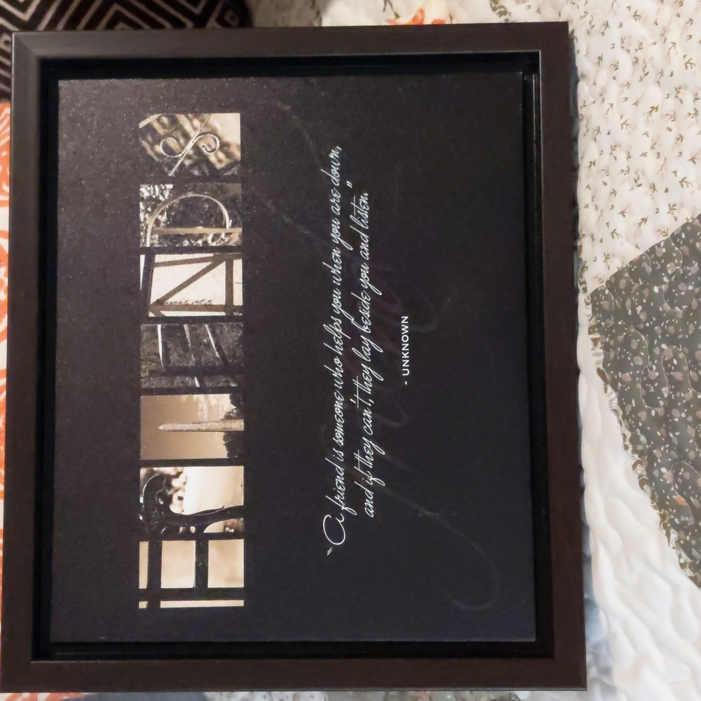 Friends picture frame